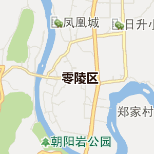 零陵公交车路线图图片